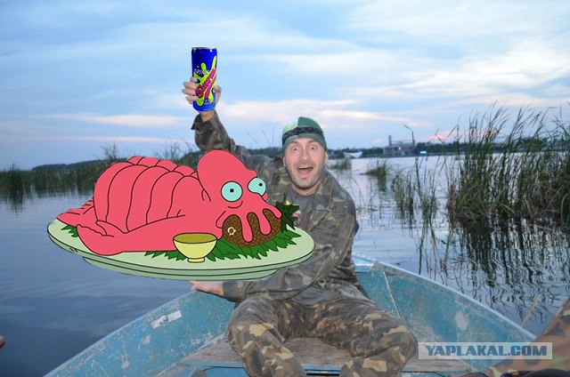 Фотожаба: Рыбаки без рыбы