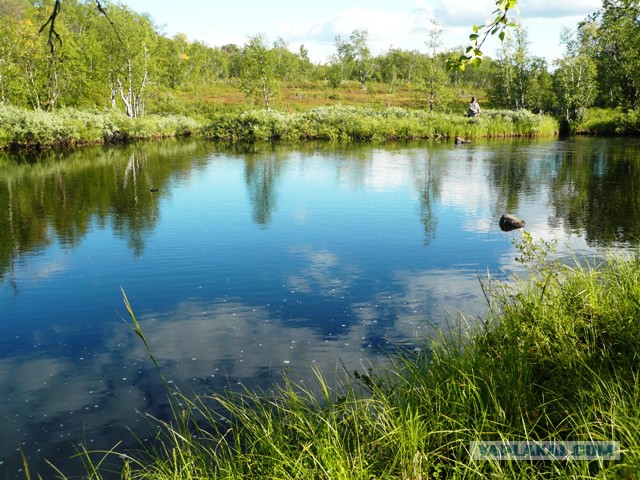 Серебрянское водохранилище.