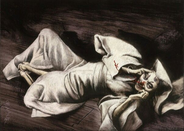 Лёгкое психическое отклонение ч7. Картинок пост 16+