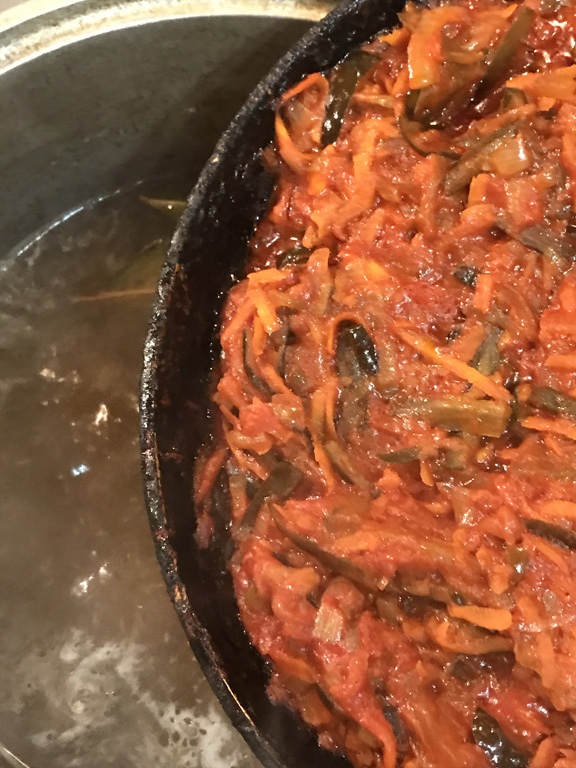 Рыбная солянка