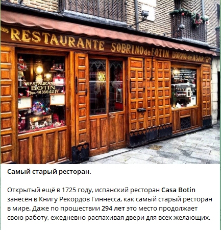 Немного интересных фактов