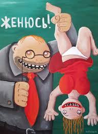 К Наде набежали женихи