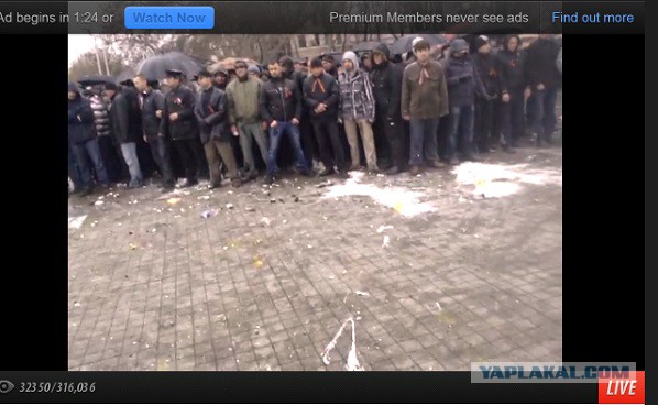 Харьков, митинг перешел в столкновение