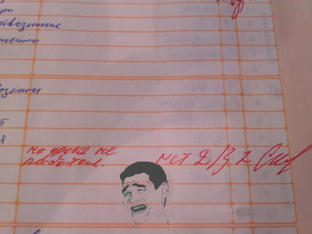 Ученик осознал вину