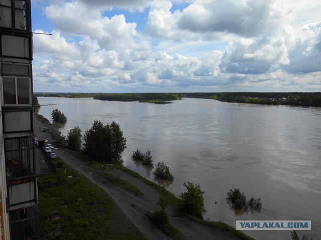 Половодье в горной местности