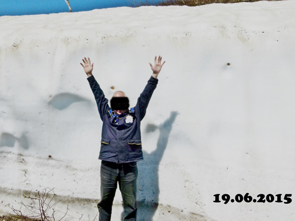 А у нас снежок выпал!