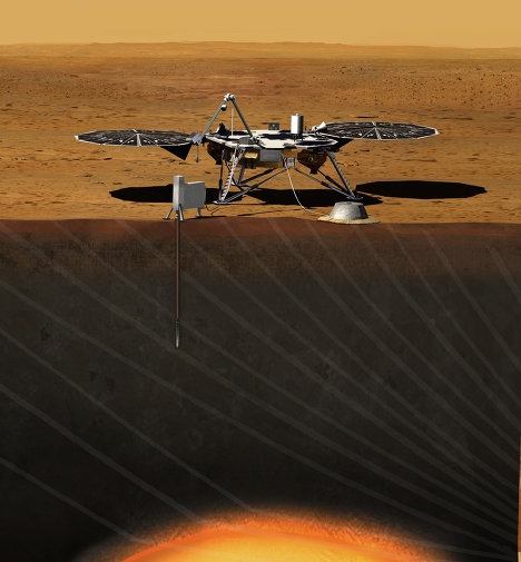 Американский корабль InSight садится на Марс: прямая онлайн-трансляция