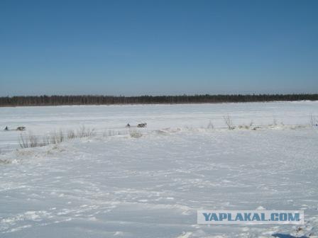 Дороги России:  автозимник.