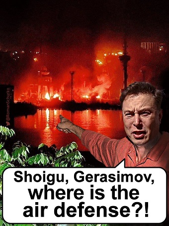 При атаке на сухой док "Севастопольского морского завода" под удар попали десантный корабль "Минск" и подлодка "Ростов-на-Дону"