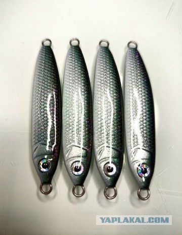 Изготавливаю на заказ рыболовные спиннинговые приманки (блесны-пилькеры).