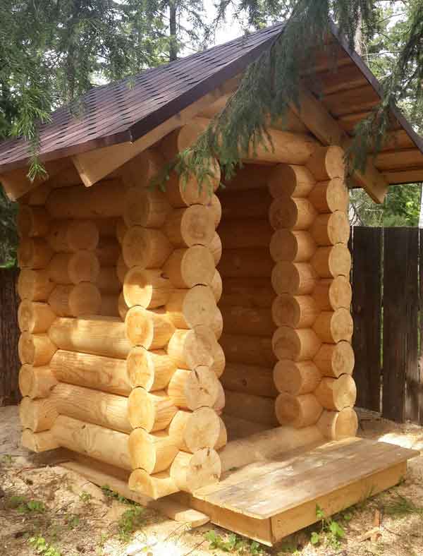 Крыша и крыльцо своими руками.