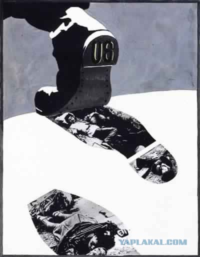 Антивоенные плакаты и рисунки СССР, времен холодной войны