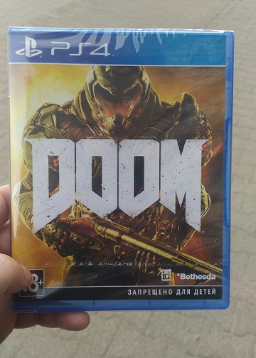 Реклама нового DOOM, ржака