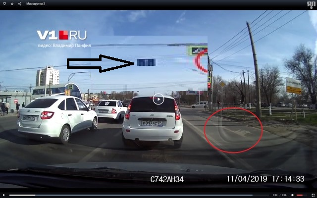 Камеры видеонаблюдения сняли смертельный таран остановки маршруткой в Волгограде
