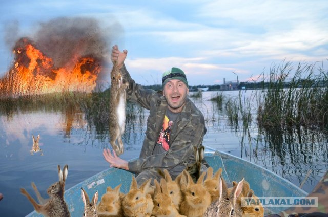 Фотожаба: Рыбаки без рыбы