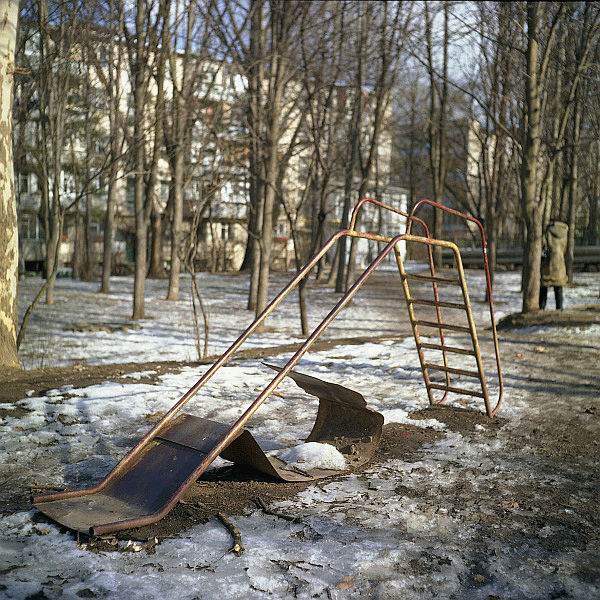 Горки нашего двора (14 фотографий)
