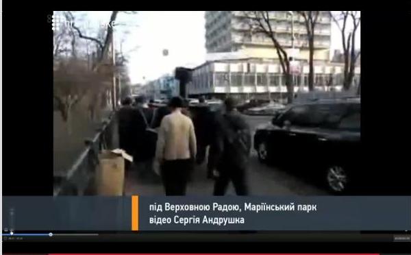 Киев. Новые столкновения демонстрантов с милицией