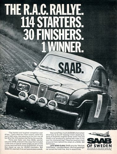 Автомобили 70-х в рекламе.