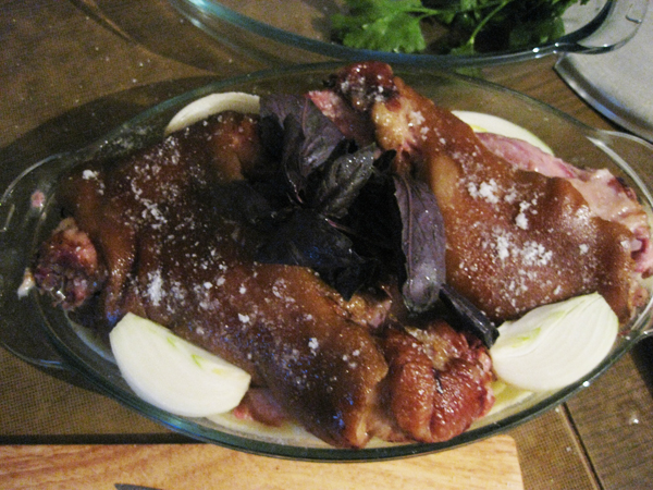 Копченая рулька
