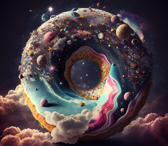 Физики полагают, что Вселенная может быть похожа на извилистый космический пончик