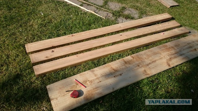 Как я  теще лавочку запилил