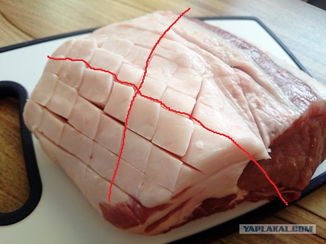 Свинина в горячем маринаде, с картохой и горохой