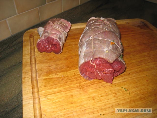 Свиной рулет, для любителей плотно и вкусно пожрать