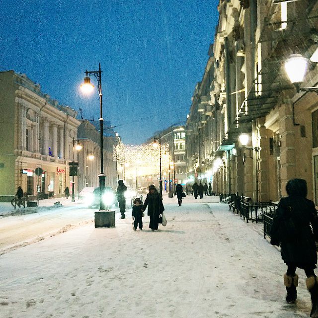 "Снежный шторм" в Москве