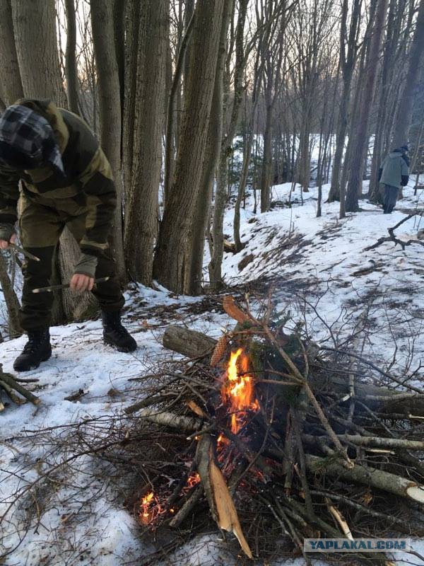 Зимний поход выходного дня с ночёвкой.