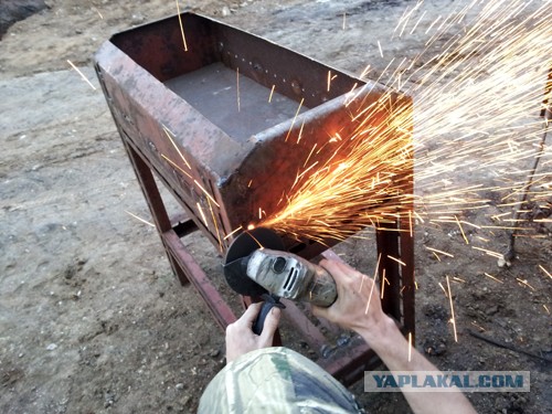 Как мы с братухой мангал "запилили"