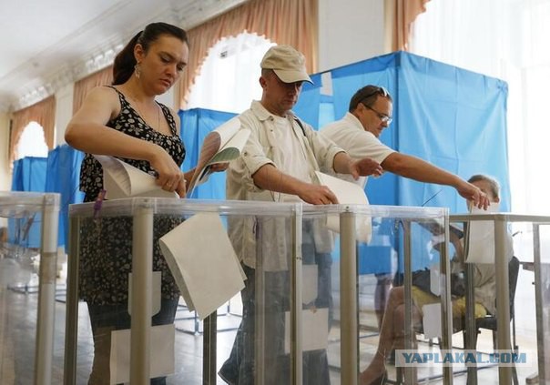 Мое голосование во Львове