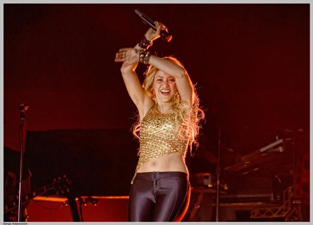 Шакира в "Олимпийском"