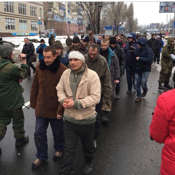 Много пленного укропа! 21 ЯНВАРЯ 2015 Г