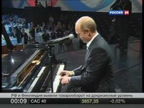 Обама спел на русском для Путина