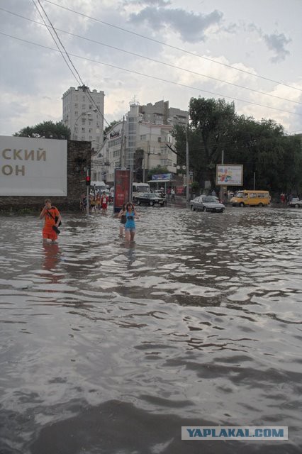 Наводнение в Москве 22.05.2015