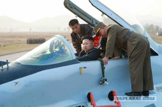 Северокорейский летчик сделал «селфи»