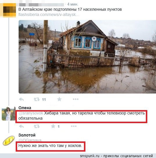 Смешные комментарии из социальных сетей 07.09.15