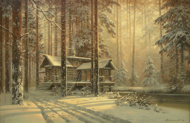 Русские пейзажи Дмитрия Колпашникова
