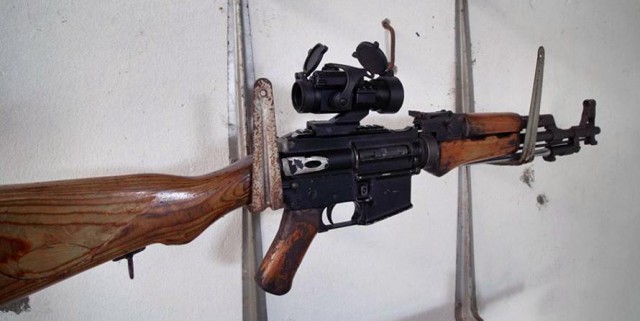 Кулацкий обрез из M 16. Как иракские оружейники распилили американский ствол