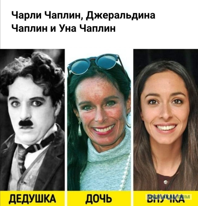 Дети и внуки знаменитостей XX века