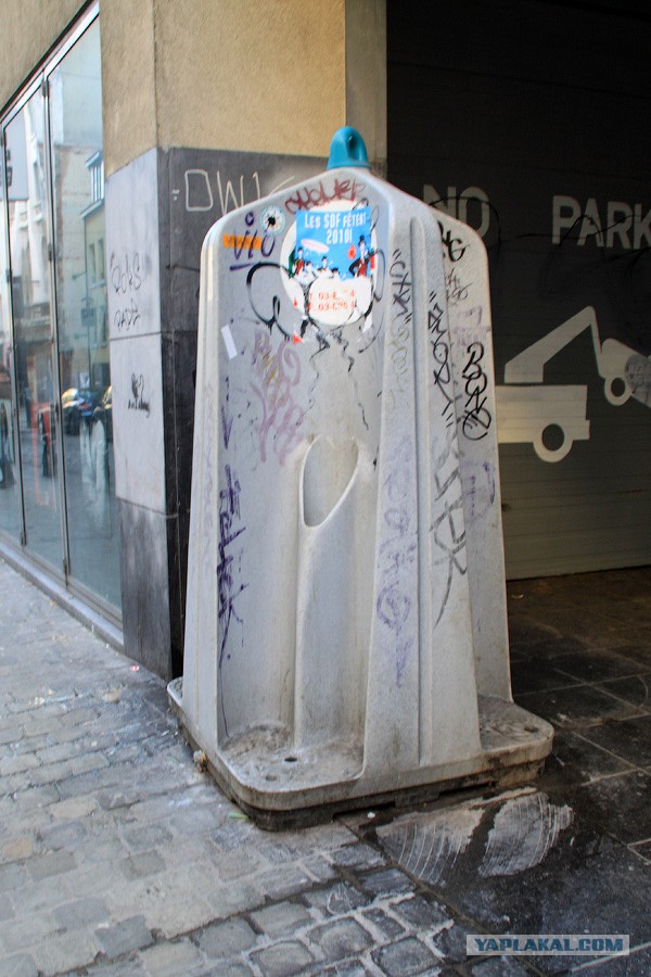 Прозрачные двери туалета