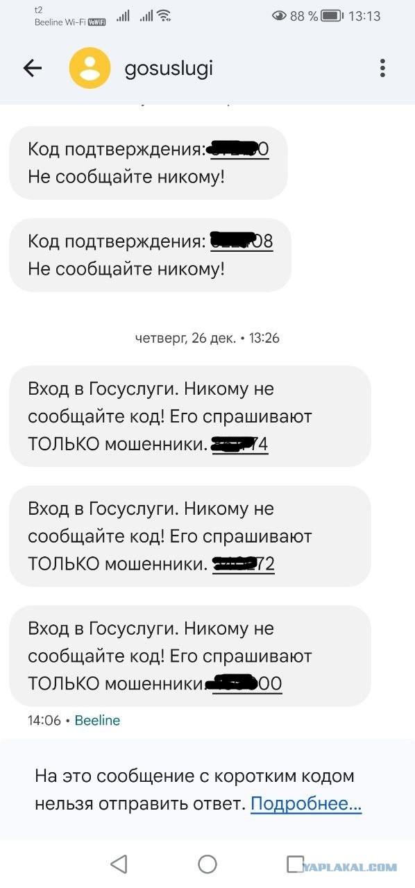 Как защитить от взлома госуслуг. Простая идея