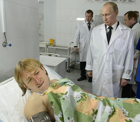 Под одеялом.Фотожаба.