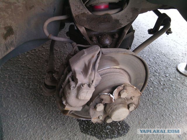 Колесо сломалось!