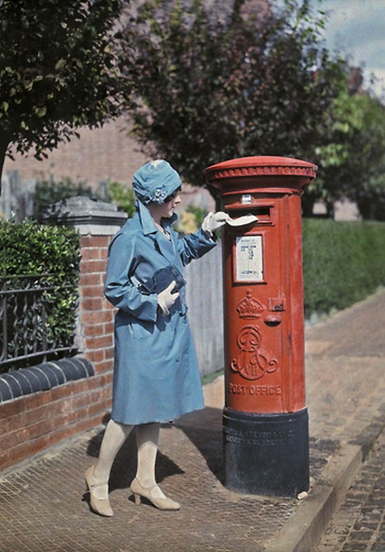 Старая добрая Англия на цветных фото 1928 г