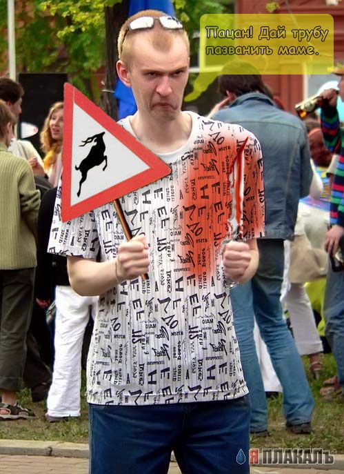 Жаба про гопника