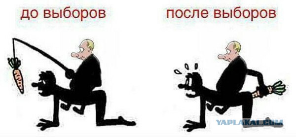 Путин vs Грудинин или Телевизор vs Холодильник