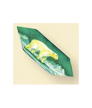 Аэрография. Белый медведь на шниве.