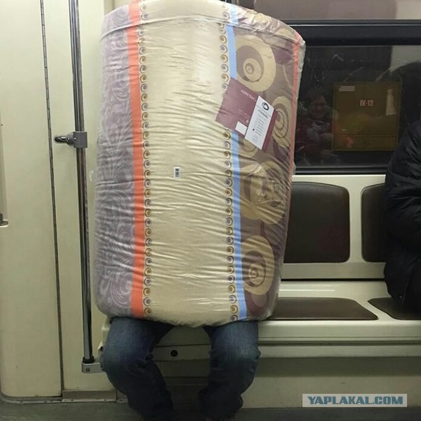 Метро и экстравагантные люди в нем