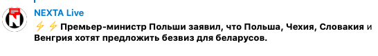 Литовский парламент признал Тихановскую президентом Белоруссии